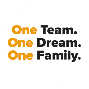 Core-Value-5-yellow One Team. One Dream. One Family.